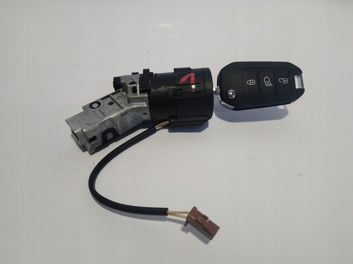 фото №1, Citroen c3 c4 замок запалювання ключ 9663123380