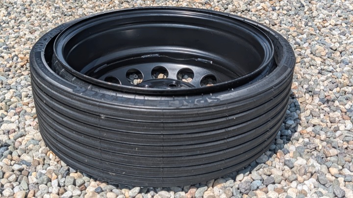 фото №12, Докаточное колесо (докатка) vw touareg porsche cayenne 7l 5x120 r17 2002-2010r