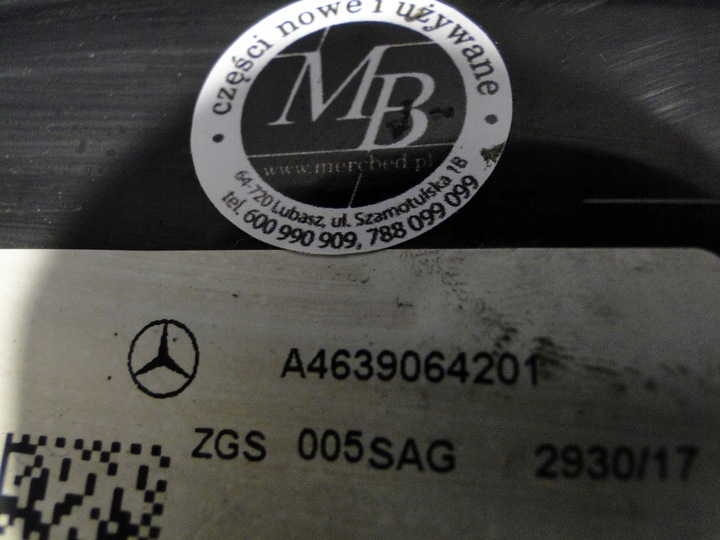 фото №7, Mercedes лампа задня ліва права w крило g клас 463 w463 465 a4639064201