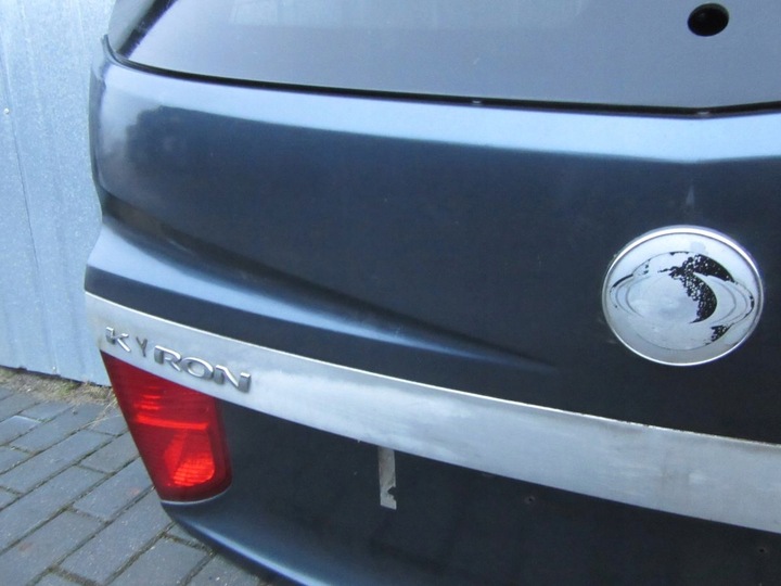 фото №5, Ssangyong kyron крышка багажника