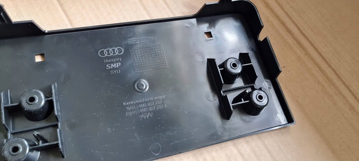 фото №7, Sq8 4m q8 рамка номерного знака реєстраційний перед usa 4m8807287