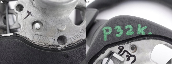 фото №12, Audi s3 a3 8y0 sq3 83a s-line кермо пелюстки