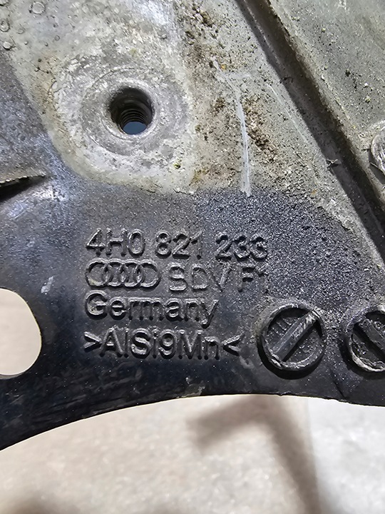 фото №6, Підсилювач перемикач-павук кріплення крила audi a8 d4 4h0821394 4h0821233