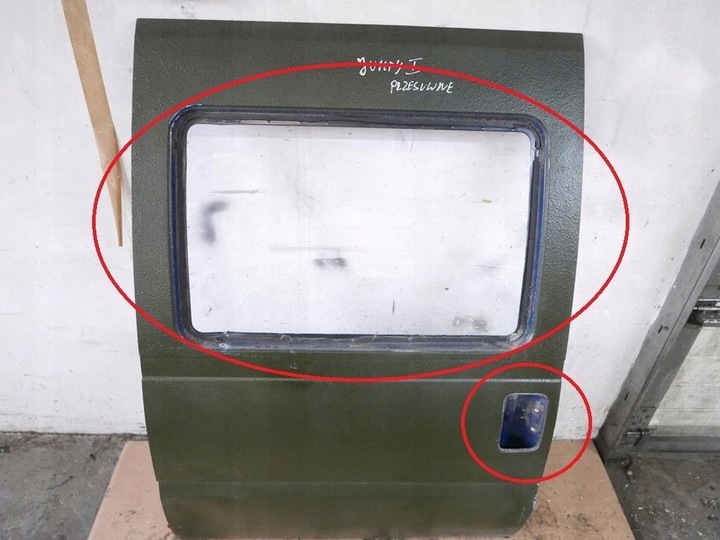 фото №8, Двері зсувні праві зад citroen jumpy i 94-04