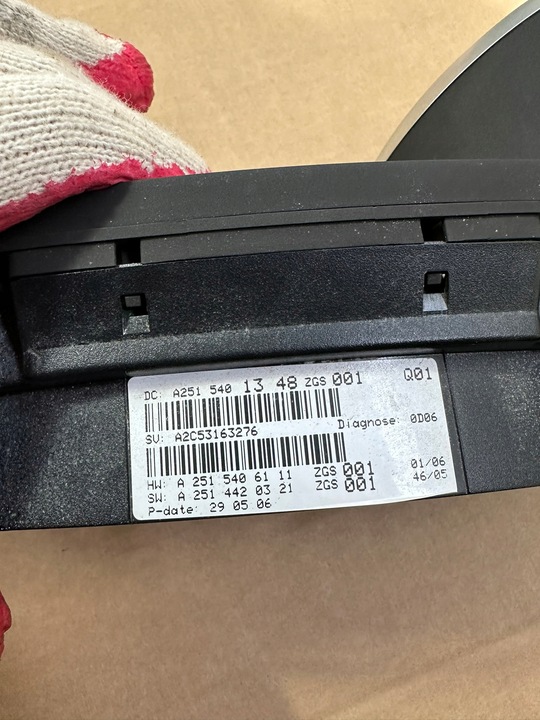 фото №7, Прилади, спідометр , дисплей mercedes ml w164 6.3 amg, x164,r клас w251 eu