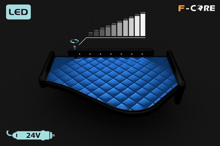 фото №5, Полка na приборная панель tir volvo fh 3 02-08 без гидроусилителя отверстие