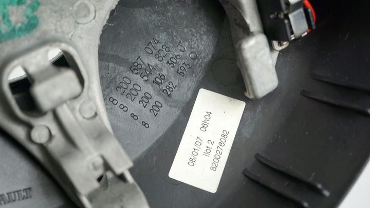 фото №14, Кермо шкіра шкіряний renault megane 2 рестайлінг scenic ii fl 8200276082