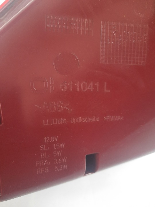 фото №9, Mercedes s550 w222 13-20 лампа левая правая зад usa