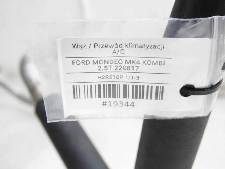 фото №7, Шланг трубка кондиціонера ford mondeo mk4 2.5t