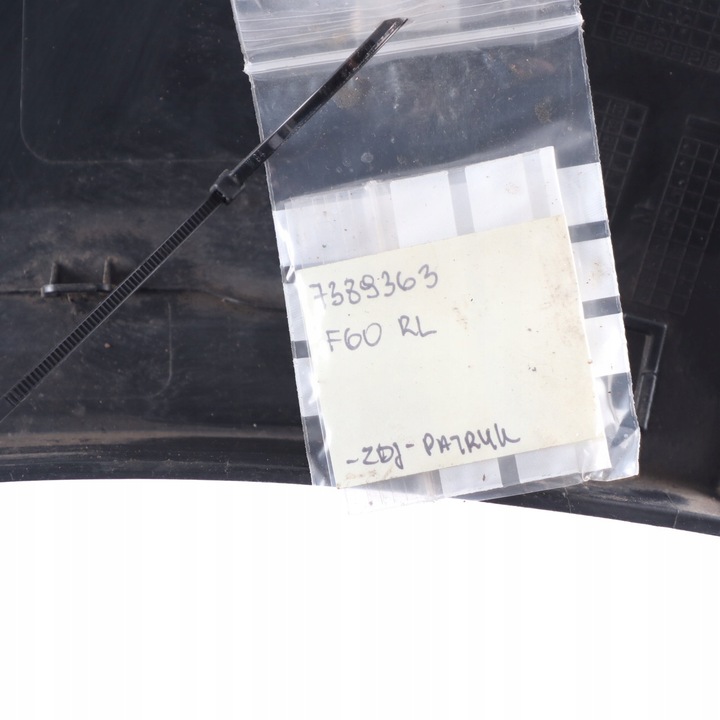 фото №9, Mini countryman f60 планка підкрилки крила зад ліва чорна 7389363