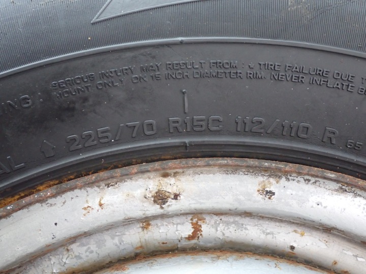 фото №10, Диск запасное докатка mercedes sprinter 5x130 225/70/r15 r15 2012r