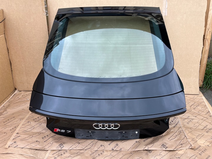 фото №1, Audi a7 rs7 c7 крышка спойлер комплект ly9t идеальное состояние оригинал 2016r