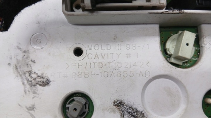 фото №6, Спидометр ford cougar 98-02r 2.0b 98bp-10a855-ad