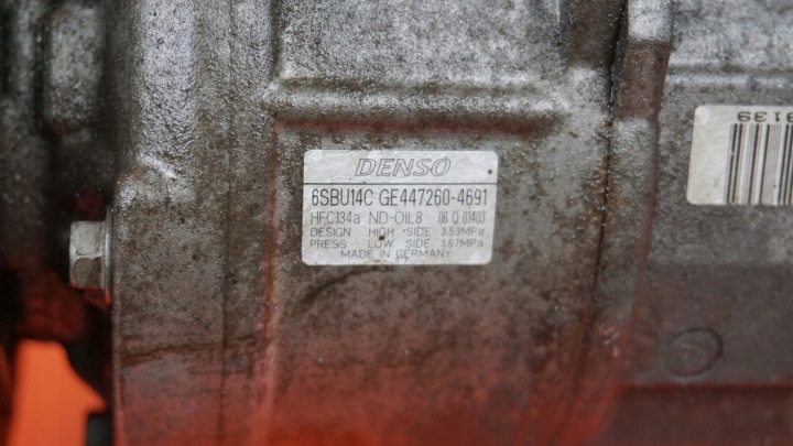 фото №7, Bmw 1 f20 3 f30 1.6 b 14r 136km n13b16a компрессор кондиционера 447260-4691