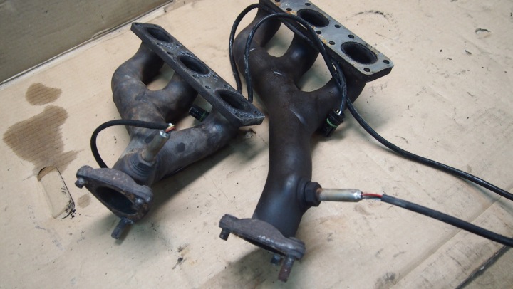 фото №5, Bmw e36 323 m52 колектори випускні датчики комплект