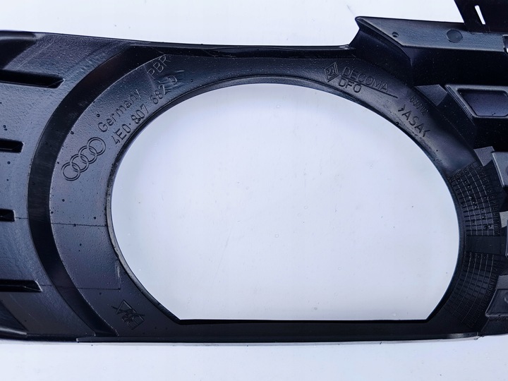 фото №11, Audi a8 d3 решётка решётка бампера галоген маскировочная накладка 4e0807682d 03-05r org