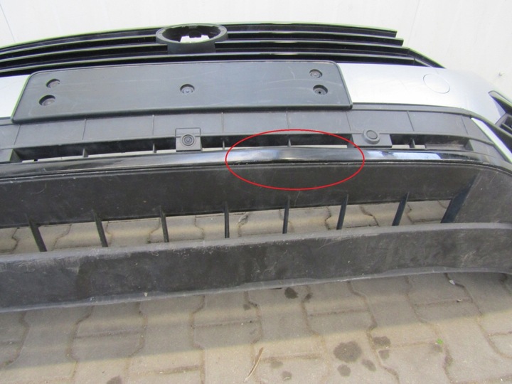 фото №8, Бампер перед vw touareg 3 iii r-line 760 18-