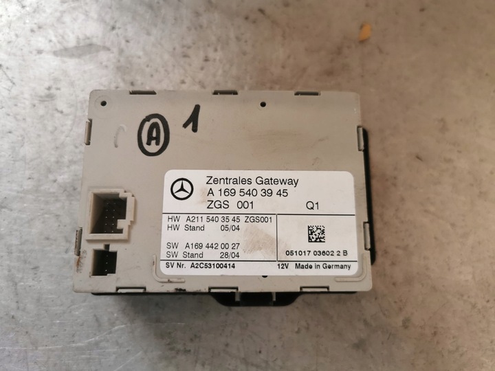 фото №1, Модуль gatwey mercedes a1695403945