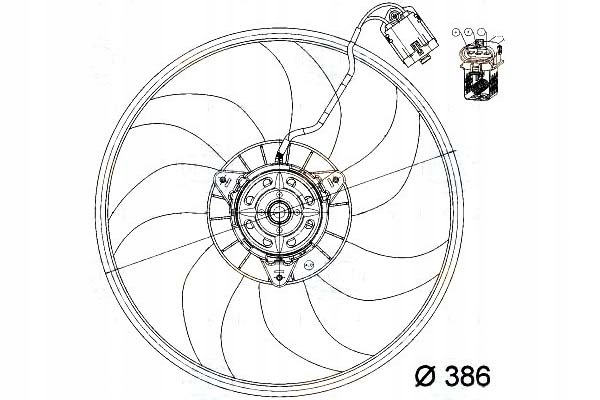 фото №2, Behr hella вентилятор радіатор opel corsa c tigra