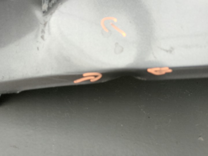 фото №10, Toyota hilux viii 8 2015- уголок бампера правый зад задний ÷