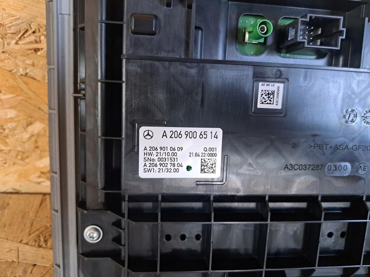 фото №6, Mercedes w206 w254 экран дисплей монитор навигация