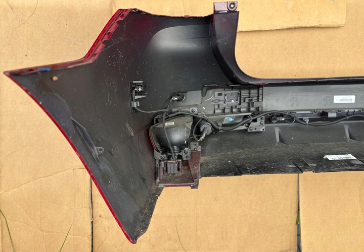 фото №12, Бампер зад задний комплектный peugeot 508 2 ii 6xpdc красный combi универсал gt