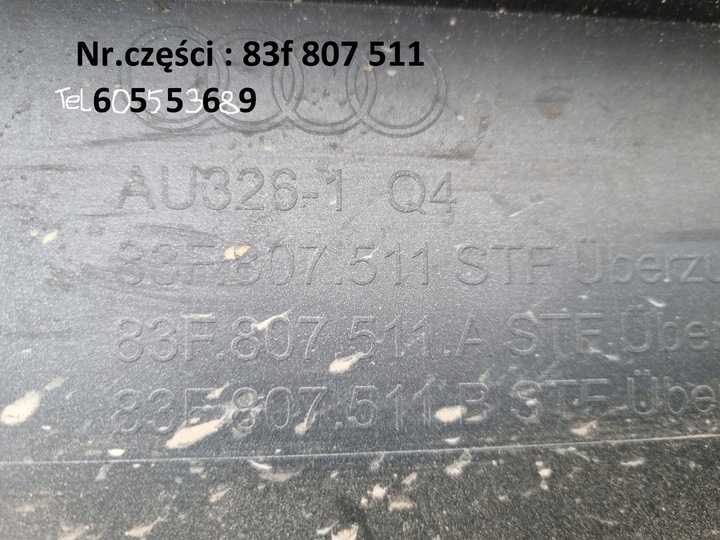 фото №6, Audi q3 83f sportback s-line 19- бампер зад sline