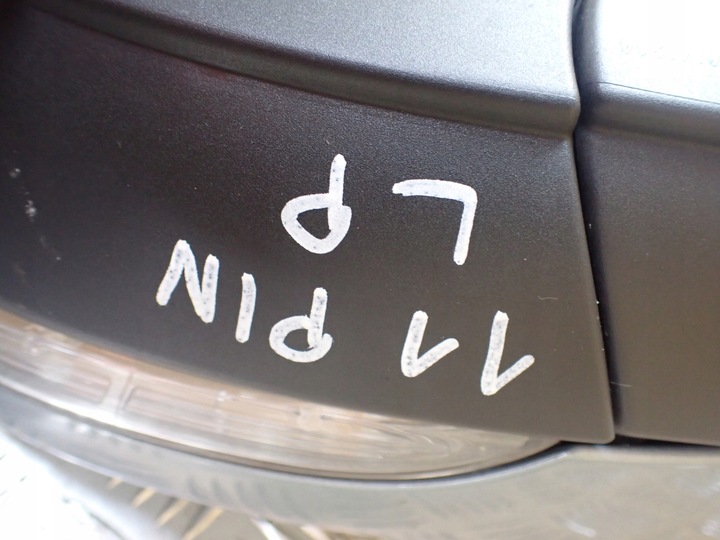 фото №8, Зеркало левая 11 pin vw passat b7 2.0 tdi sedan dsg европа 10268