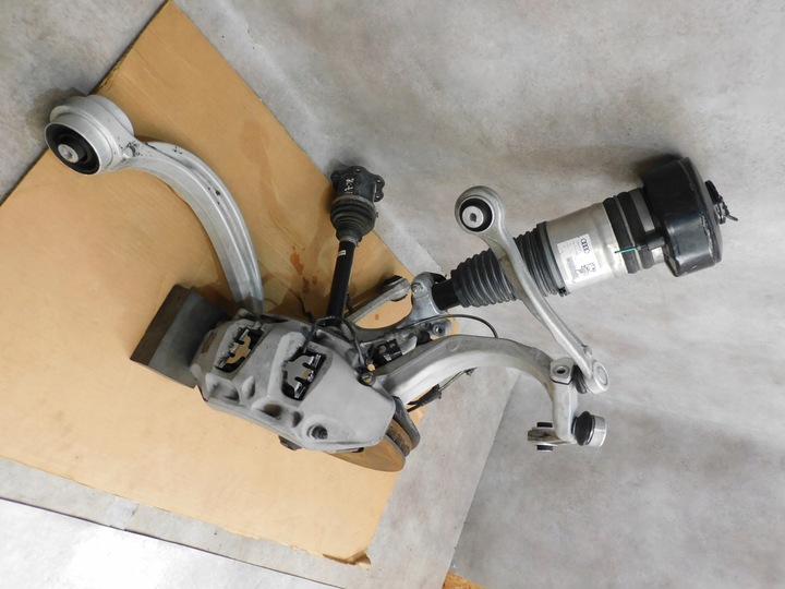 фото №9, Audi q7 4m поворотна опора права важелі амортизатор ступиця супорт піввісь komplt