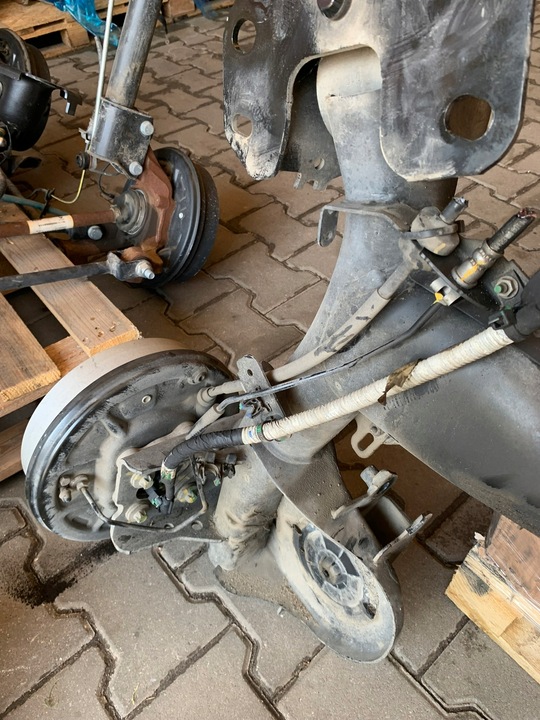 фото №5, Вісь балка зад підвішування задні барабани renault kangoo iii iv citan 2021 2022