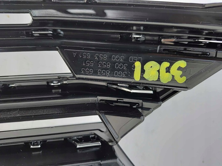 фото №12, Volkswagen passat b8 решётка радиатора решётка бампера перед новая оригинальный номер 3981