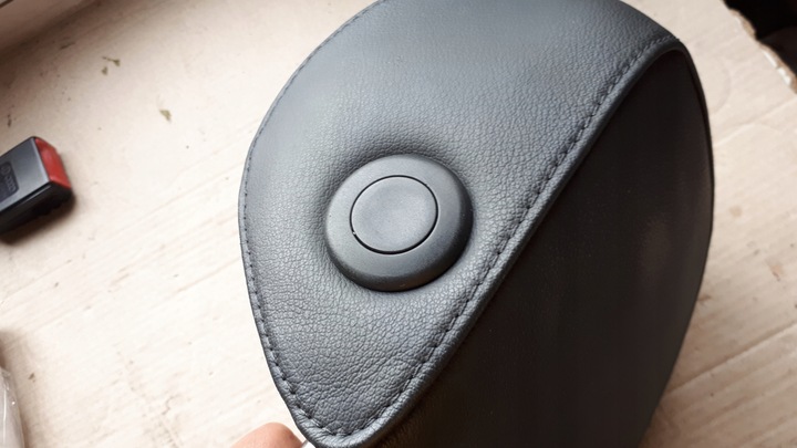 фото №11, A5 8t подголовник сиденья перед левый кожа чёрный