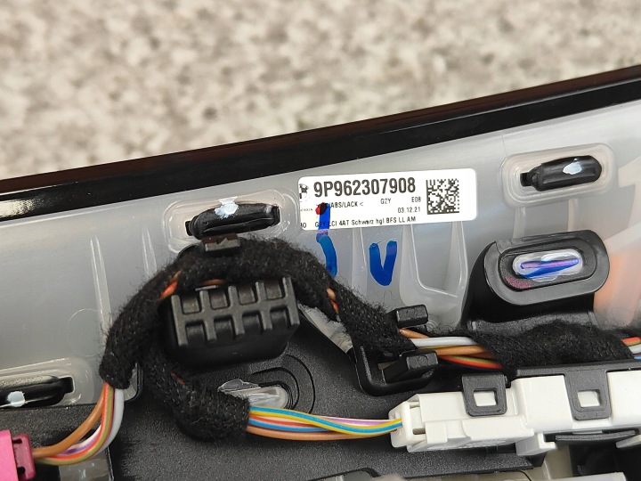 фото №12, Bmw g20 g21 lci g22 g23 g26 молдинг декори панелі консолі піаніно чорний 9623079