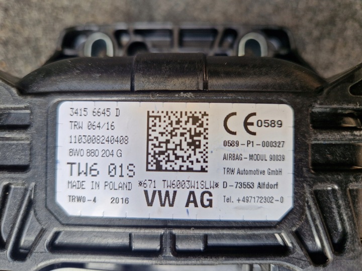 фото №8, Audi a4 b9 8w подушки комплект подушка безопасности водителя пассажир ремни pas подушка