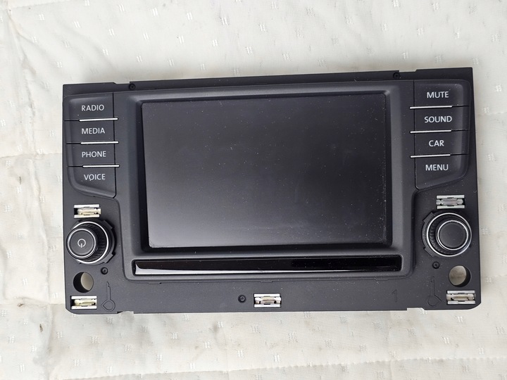 фото №1, Екран дисплей радіо vw golf vii passat b8 3g0919605b
