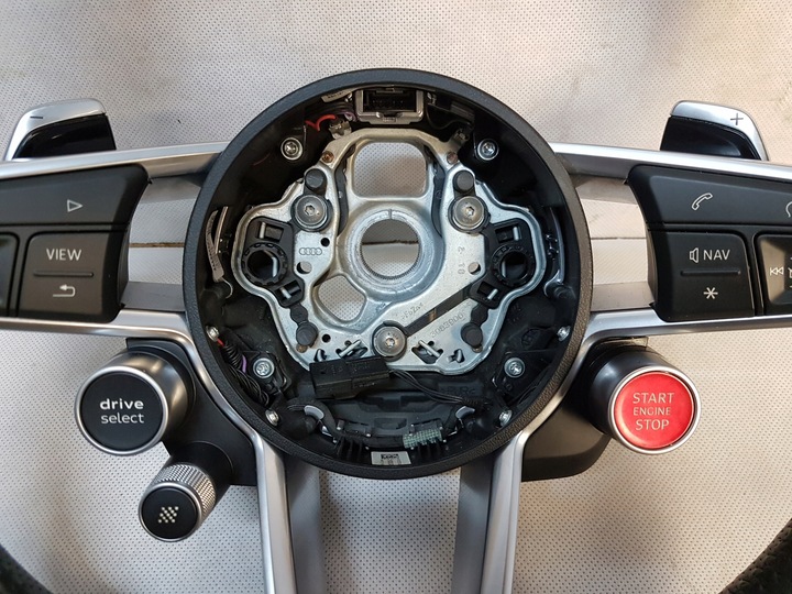 фото №6, Руль лепестки кожа руль wheel мульти audi r8 4s 4s0419091g