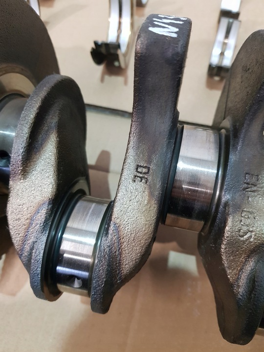 фото №15, Wał колінчастий hub90 bmw e90 e91 e87 e60 e61 eur 2.0b n43b20ay