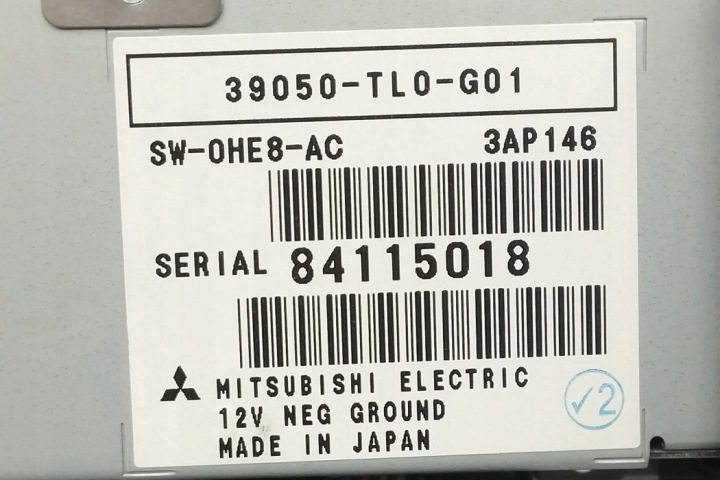 фото №10, Магнитола з магнитола honda accord viii cu 39050tl0g01 2.2l дизель 110kw 2008