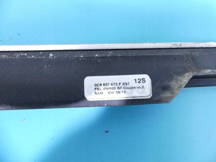 фото №11, Планка дверь перед левая vw passat cc 3c8837475f
