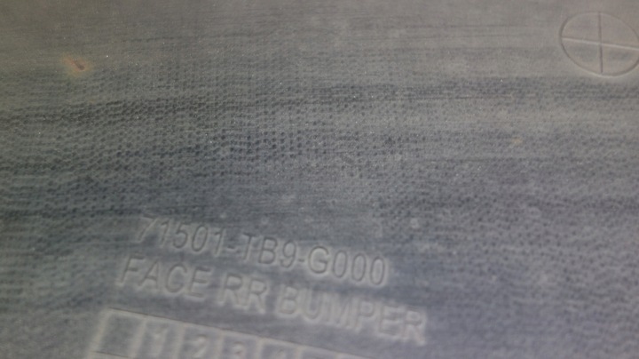 фото №12, Honda civic 9 ix рестайлінг універсал tourer бампер задній 71501-tb9-g000 / 5402