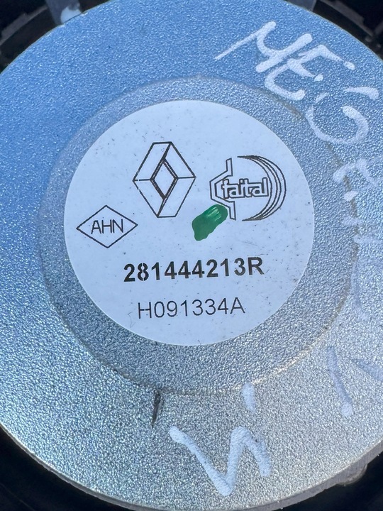 фото №6, Динамик дверь передних renault megane v e-tech 281444213r