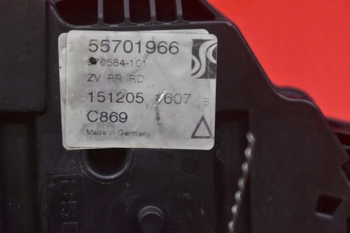 фото №6, Замок дверь правые зад задний 55701966 fiat grande punto 5d 05-10