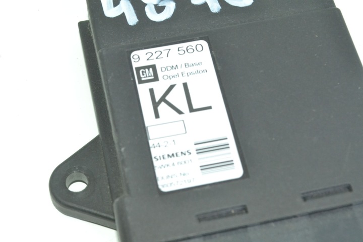 фото №2, Модуль двері лівий перед vectra c signum 02-09r 9227560 + код