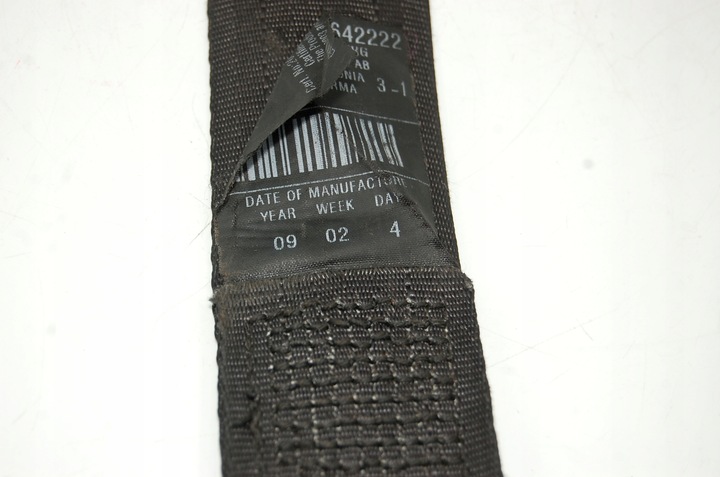 фото №8, Kpl ремней ремни pas безопасности левый + правые перед volvo c30 европа 06-10