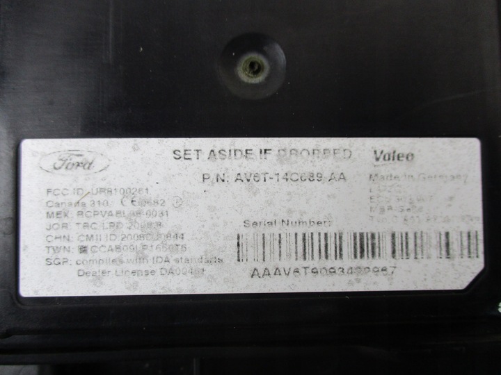 фото №7, Ford c-max mk2 модуль blis av6t-14c689-aa