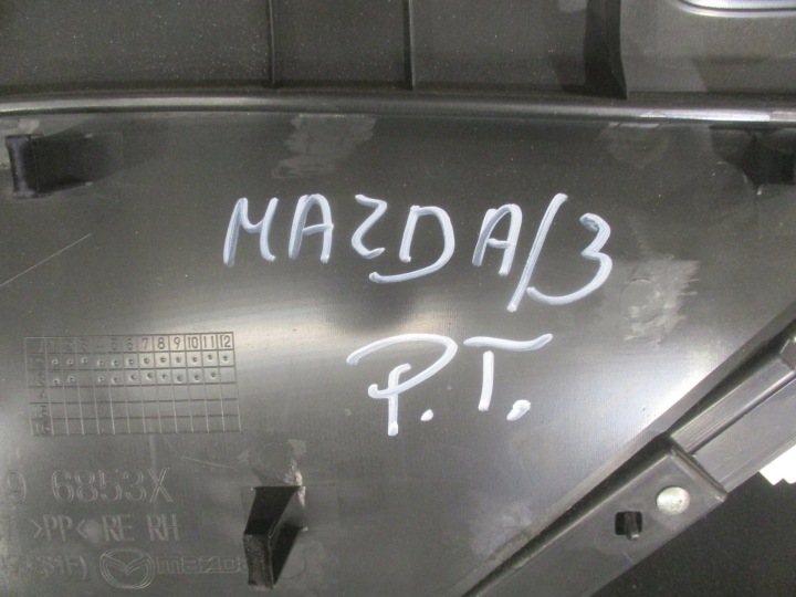 фото №11, Защита обшивки салона (дверные карты) дверь зад правая правое mazda 3 iii bm bhn9-6853x