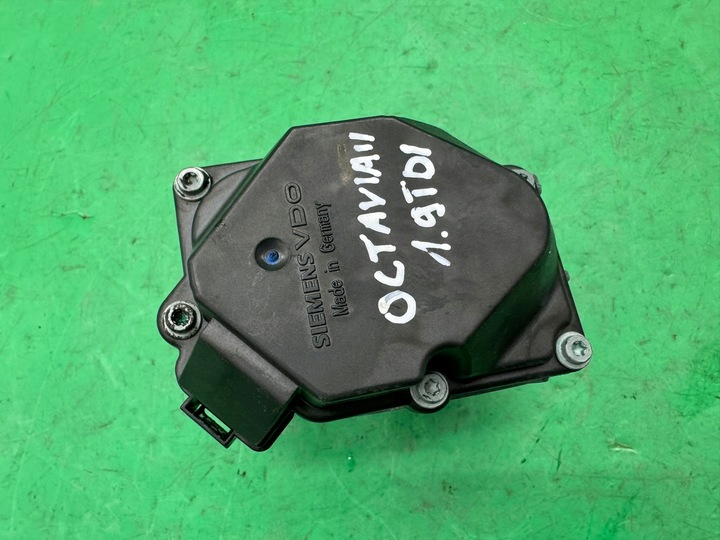 фото №8, Дроссельная заслонка двигателя воздуха 03g128063a skoda octavia ii 2 1.9 tdi 04-