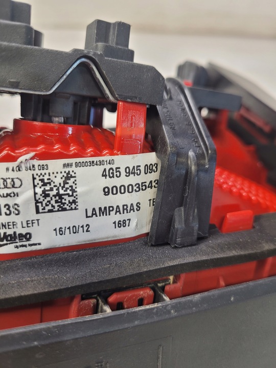 фото №7, Лампа левый зад w крышка багажника audi a6 c7 sedan 4g5945093