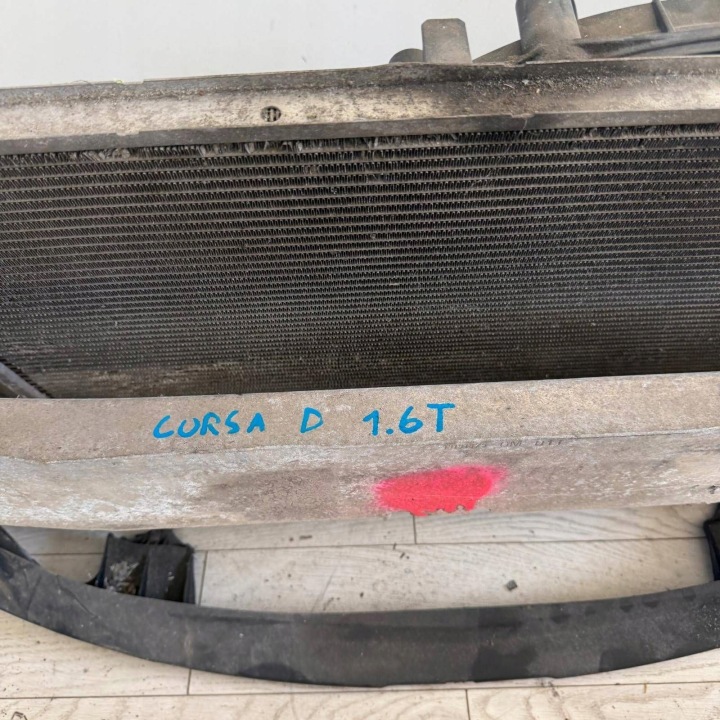 фото №8, Corsa d opc 1.6 t передняя панель радиатор балка усилитель