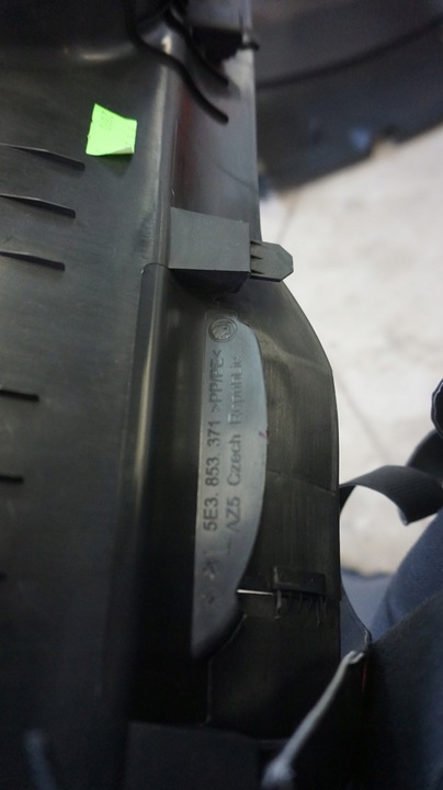 фото №2, Skoda octavia iv захист порога стійка ліва 5e3853371